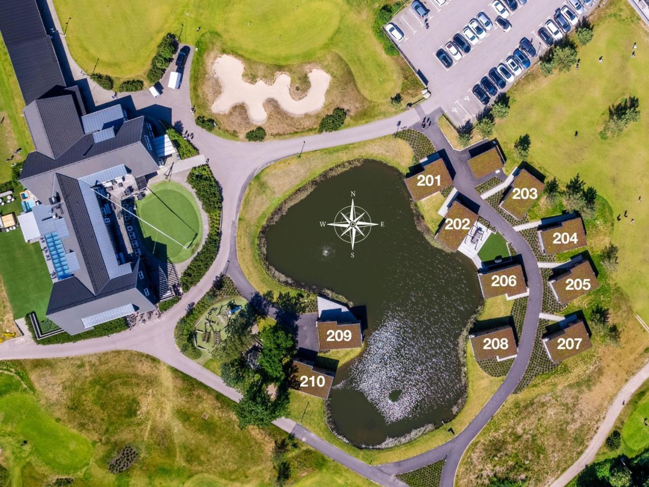 Halmstad Golfarena Hotell & Laegenheter Strandlida Buitenkant foto